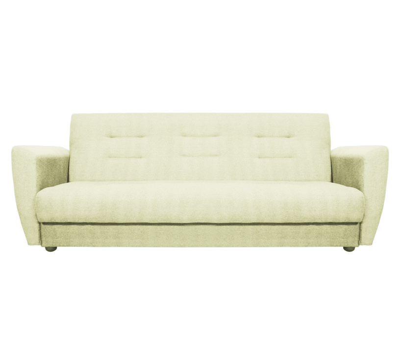 Диваны с ящиком для белья, Диван-кровать Лира, рогожка,120