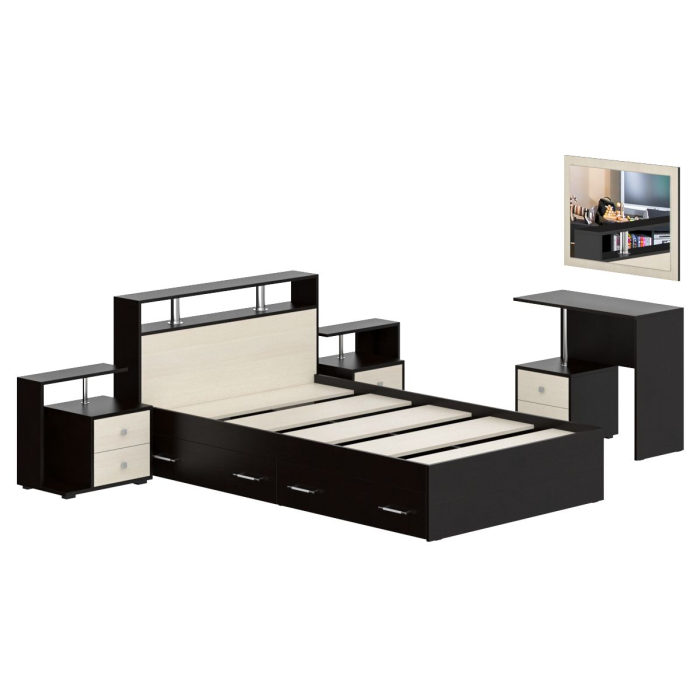 Спальные гарнитуры, Спальный гарнитур Камелия №13