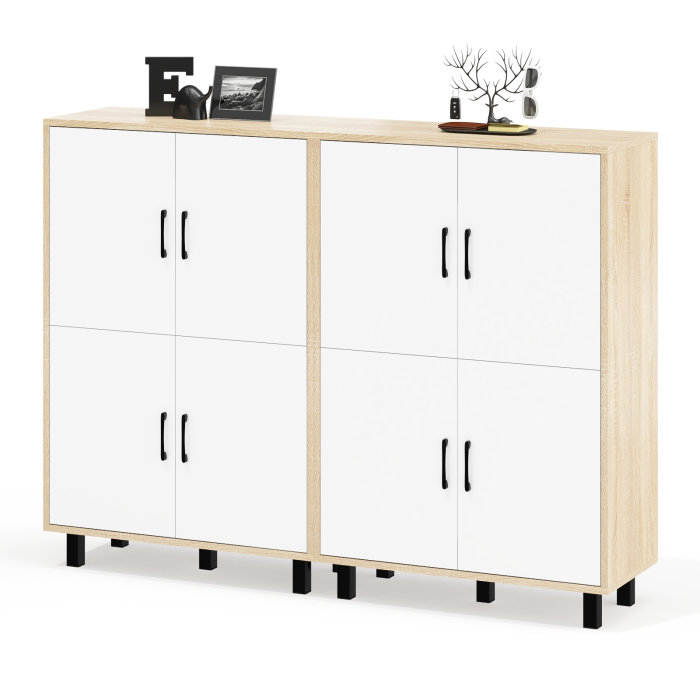 Комоды, Две тумбы-комода четыре распашных дверки РВК 126-804