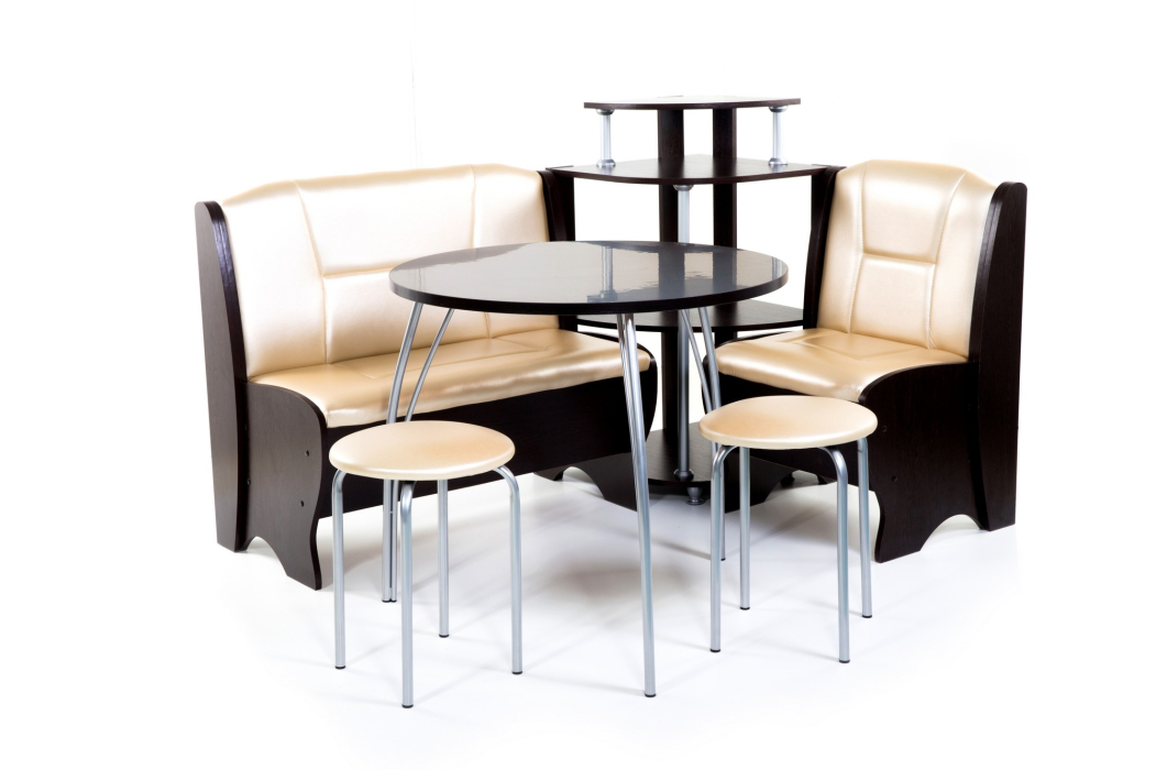 Кухонные уголки, Кухонный уголок ЛОТОС Комплектация№4