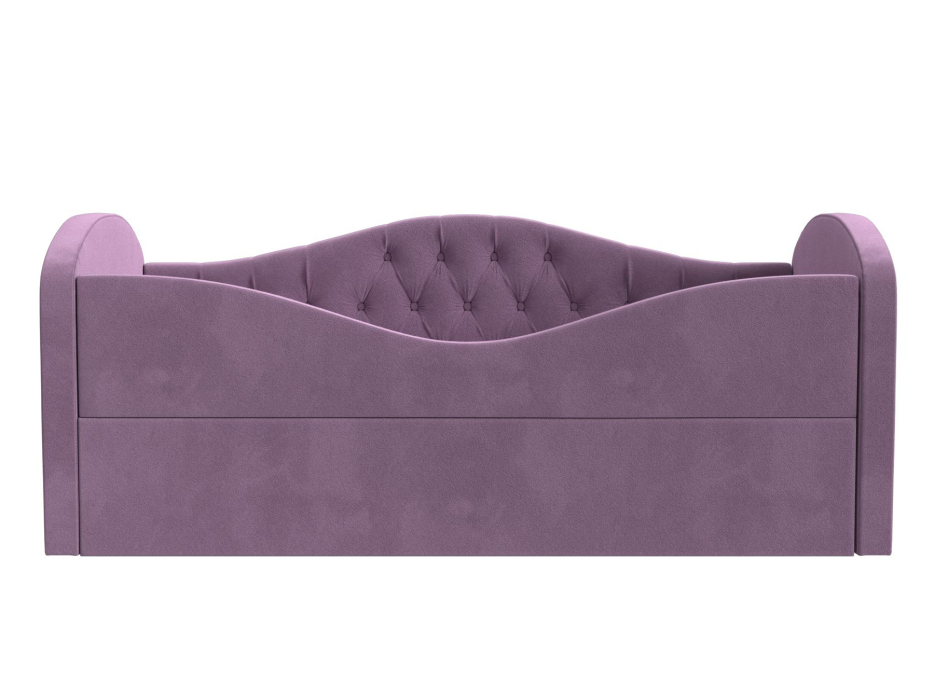 Кровати одноярусные, Детская кровать Сказка Люкс, микровельвет