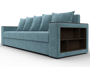 Диван прямой Дубай Лайт, велюр