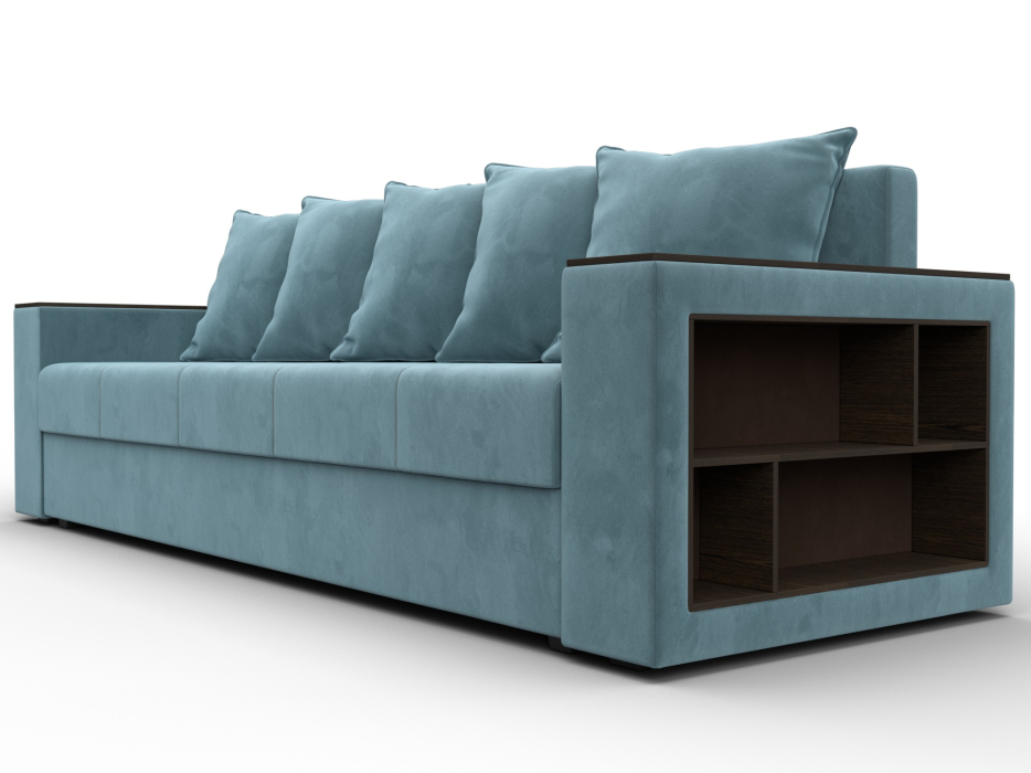 Диваны прямые, Диван прямой Дубай Лайт, велюр