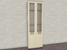 Шкафы двухстворчатые, Модульная система Грейс Шкаф ШК-5035  Гикори Джексон Светлый