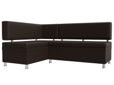 Кухонные уголки, Кухонный уголок Стайл левый угол, экокожа