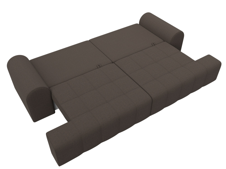 Диваны еврокнижки, Диван прямой Лига-080, рогожка Амур