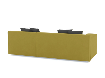 Диван угловой Чикаго без механизма, велюр