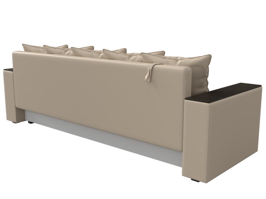 Диваны кровати со спальным местом, Диван прямой Дубай Лайт, экокожа