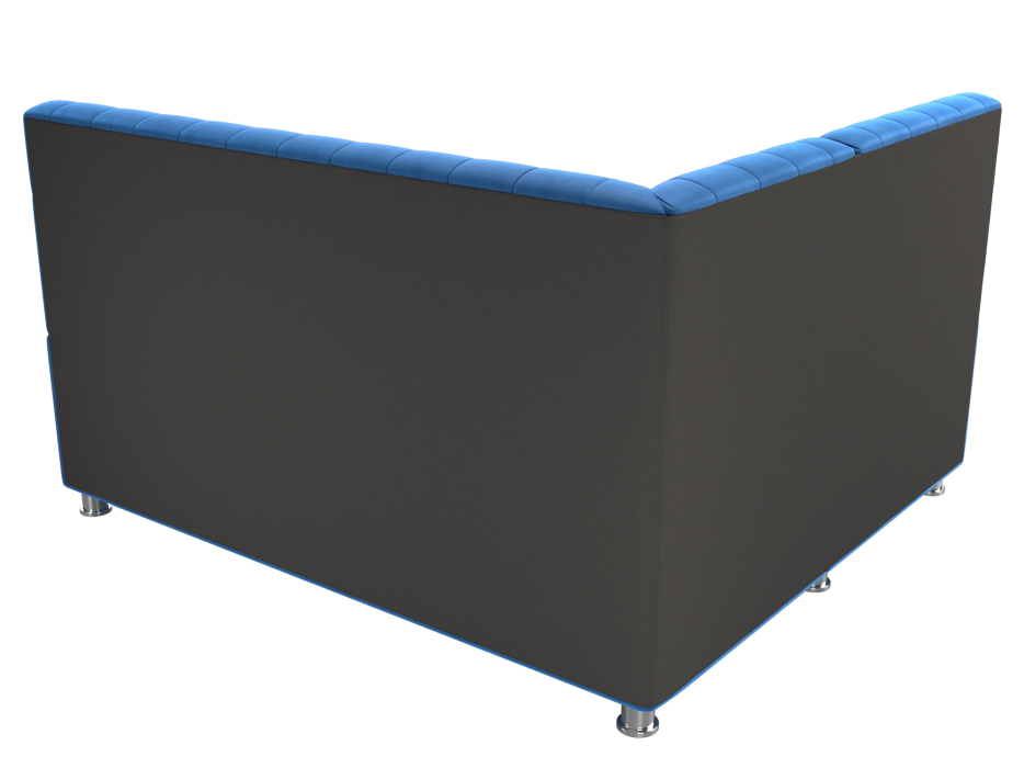 Диваны угловые кухонные, Кухонный угловой диван Мирта левый угол, велюр