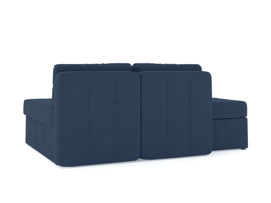 Диваны угловые в гостиную, Диван-кровать угловой Оливер Люкс еврокнижка-трансформер, велюр