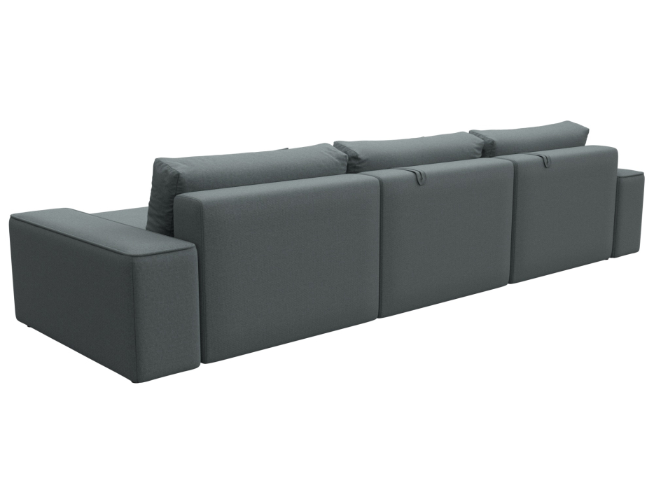 Диваны угловые в гостиную, Диван угловой Лига-074 угол универсальный, рогожка Амур