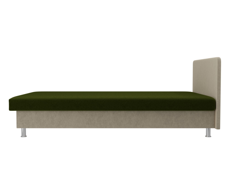 Кровати одноярусные, Кровать Мальта микровельвет