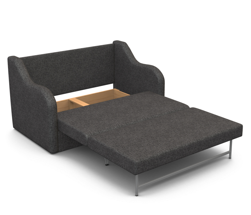 Диваны с ящиком для белья, Диван-кровать Классика 2В рогожка