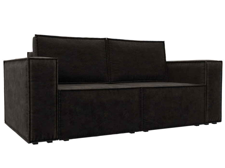 Диваны кровати со спальным местом, Диван прямой Куба мини, велюр BRUT