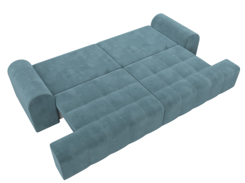 Диван прямой Лига-080, велюр SEVEN