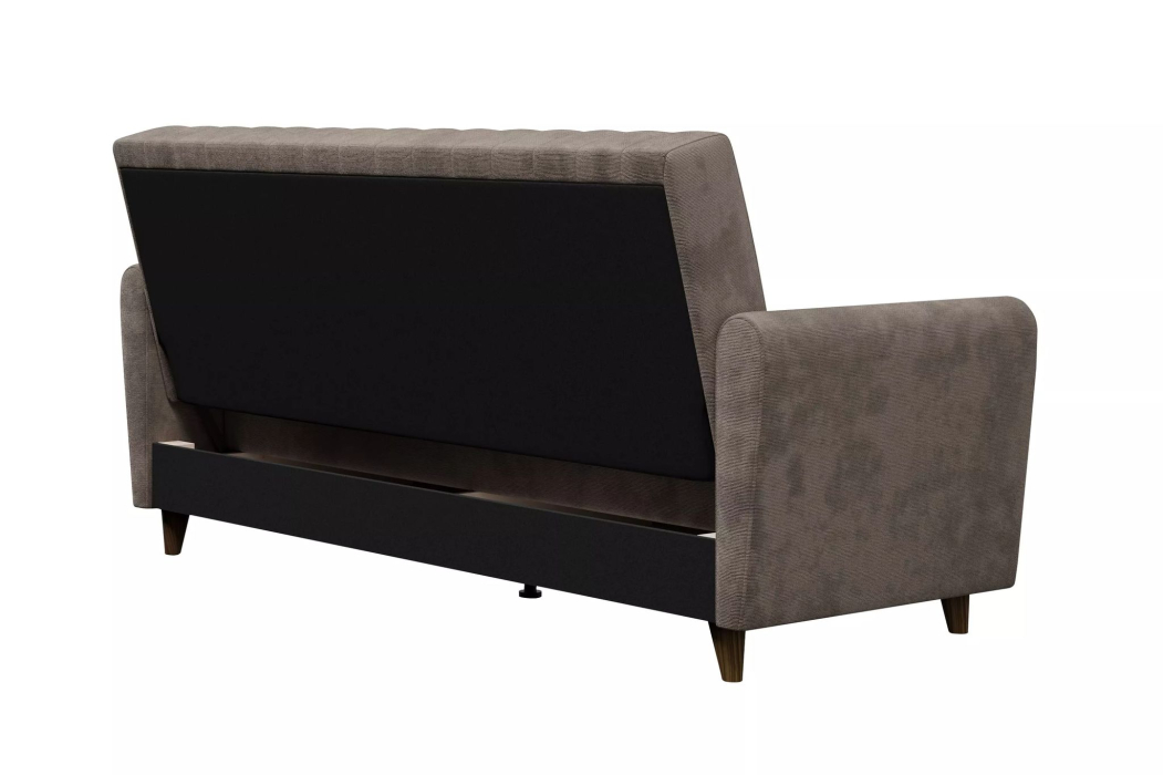 Диваны с ящиком для белья, Диван прямой Монако Велюр