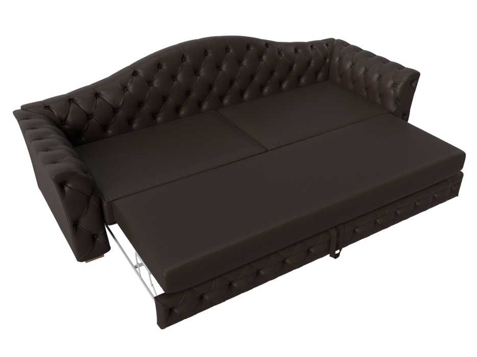 Диваны кровати со спальным местом, Прямой диван Артис, экокожа
