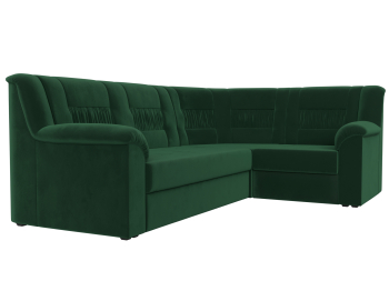 Угловой диван Карелия правый, велюр