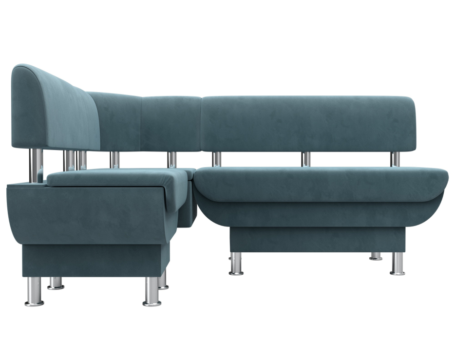 Кухонные уголки, Кухонный угловой диван Альфа левый угол, велюр