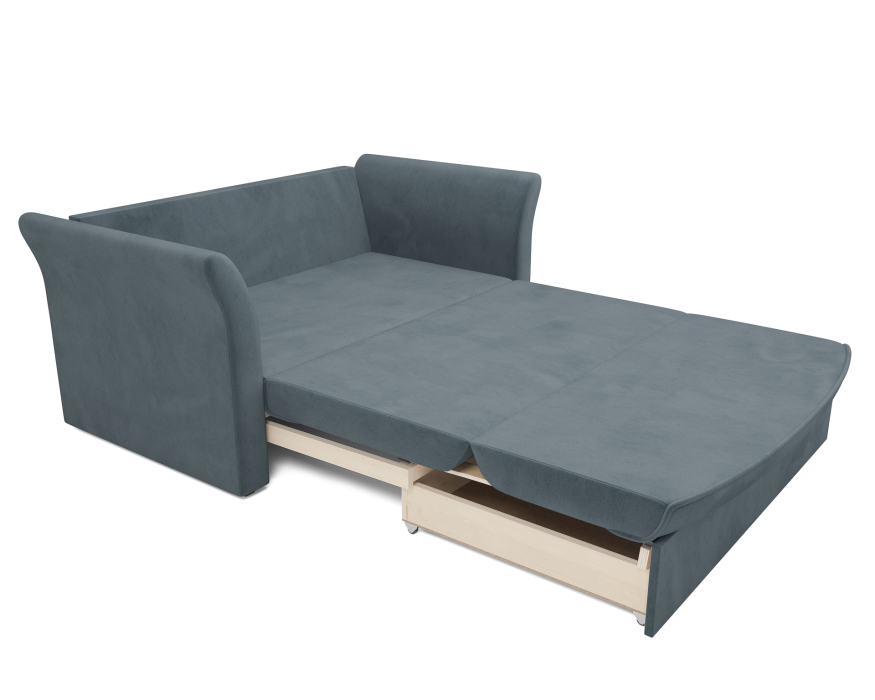 Диваны выкатные, Диван прямой выкатной Малютка №2 (Велюр)