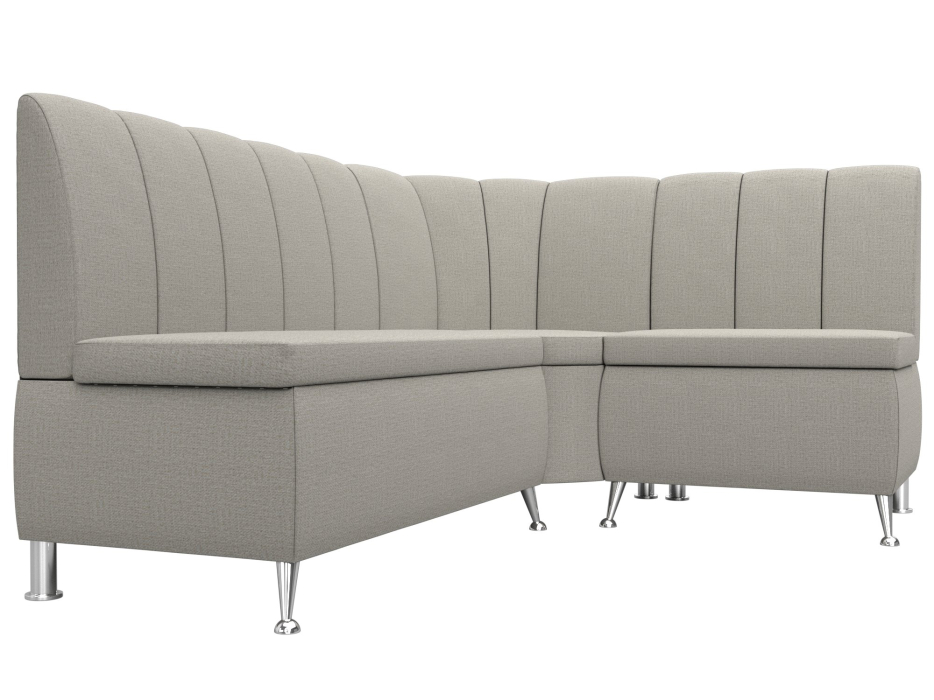 Диваны угловые кухонные, Диван кухонный угловой Кантри правый угол, рогожка Амур