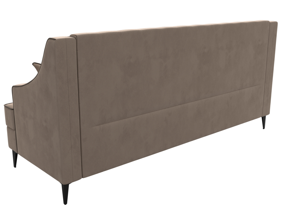 Дизайнерские диваны для гостиной, Прямой диван Марк, велюр