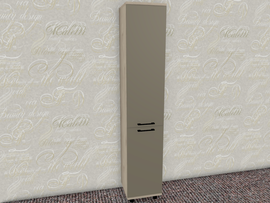 Шкафы одностворчатые, Модульная система Грейс Шкаф ШК-5076  Гикори Джексон Светлый