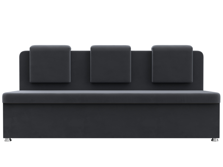 Кухонные уголки, Диван кухонный прямой Маккон 3-х местный, велюр