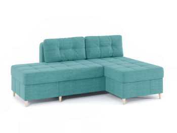 Диван-кровать угловой Оливер Люкс 2 еврокнижка-трансформер, рогожка