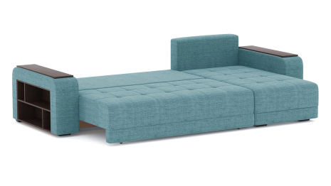 Диван-кровать угловой Дубай еврокнижка, рогожка