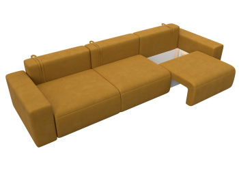 Диван прямой Лига-036 НПБ Классик Лонг, велюр BRUT