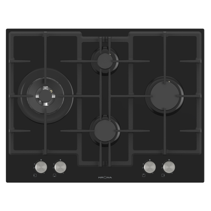 Встраиваемые варочные панели, Газовая варочная поверхность RITTER 67/60 BL  (независимая)