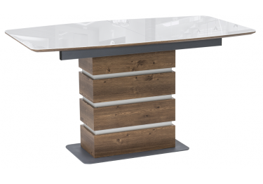 Стол стеклянный Фернан (белый)