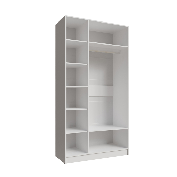 Шкафы распашные, Распашной шкаф с зеркалом Мадрид 1.2