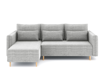 Диван-кровать угловой Рон еврокнижка-пантограф, рогожка Люкс