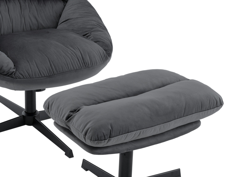 Кресла, Кресло STOOL GROUP Оррелл с оттоманкой