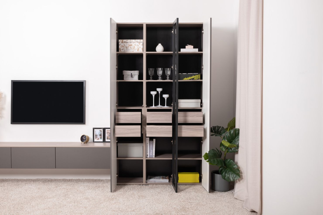 Витрины, Шкаф-витрина Роквуд 16.322.04