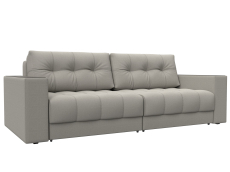 Диваны еврокнижки, Диван прямой с декором Лига-049 НПБ, рогожка Амур