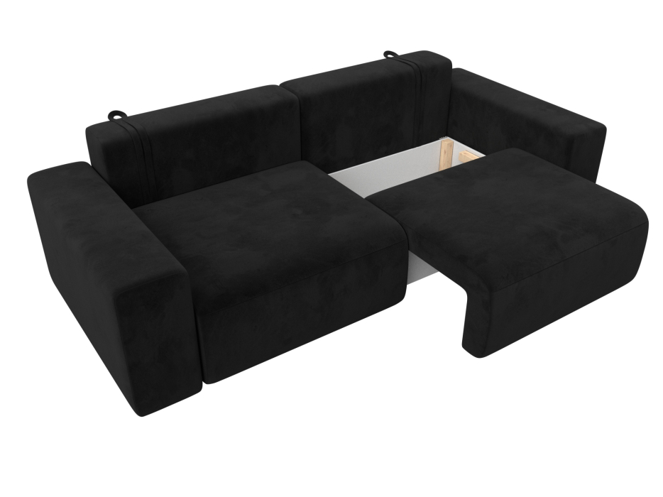 Диваны еврокнижки, Диван прямой Лига-036 Классик, велюр