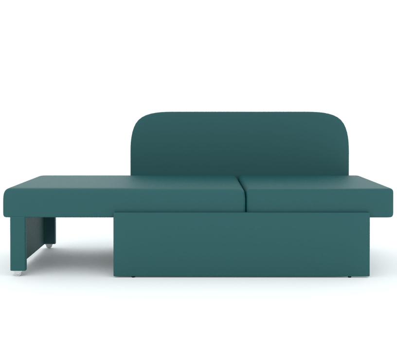 Кушетка диван, Кушетка Фан, велюр