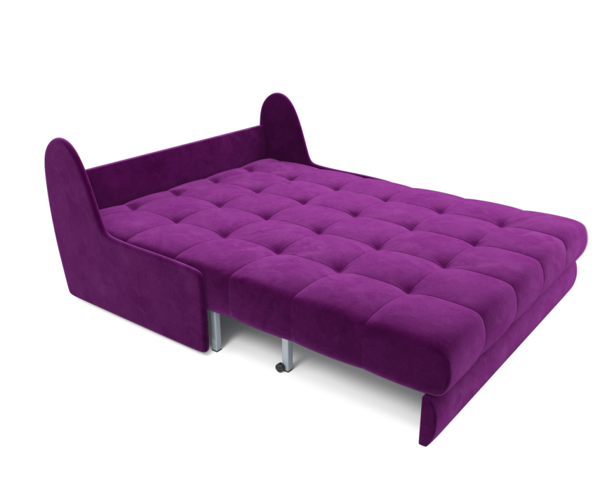 Диваны с ящиком для белья, Диван аккордеон Барон №2 НПБ 180х200 Микровелюр