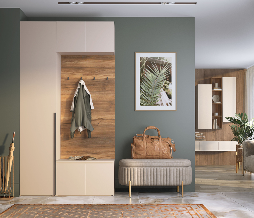 Прихожие, Набор мебели для прихожей Лаура Комп. 2