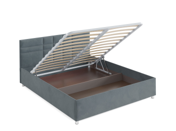 Кровать Нью-Йорк 140 см (Велюр)