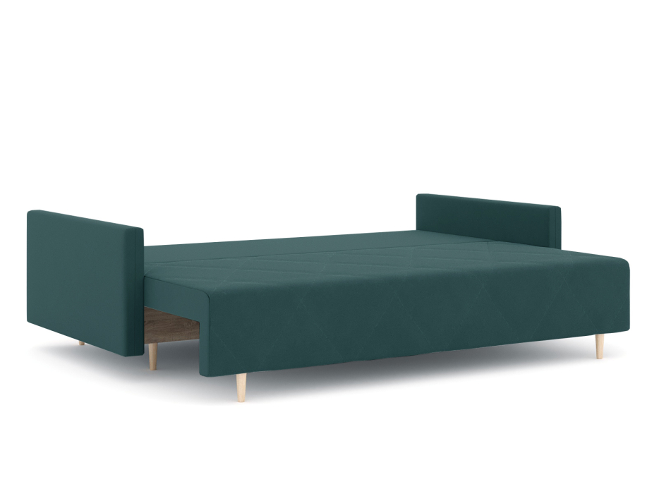 Диваны еврокнижки, Диван-кровать Милли с подлокотниками, велюр