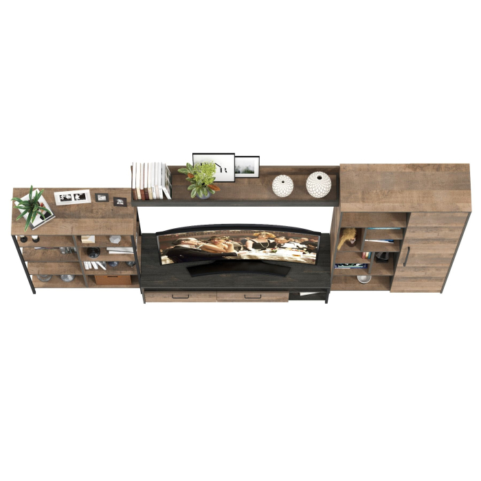 Стенки для гостиной, Мебель в гостиную лофт Трувор № 71