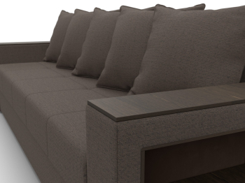 Диван прямой Дубай Лайт, рогожка Амур