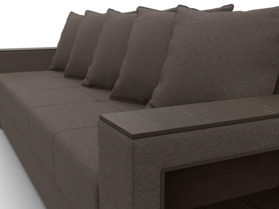 Диваны кровати со спальным местом, Диван прямой Дубай Лайт, рогожка Амур