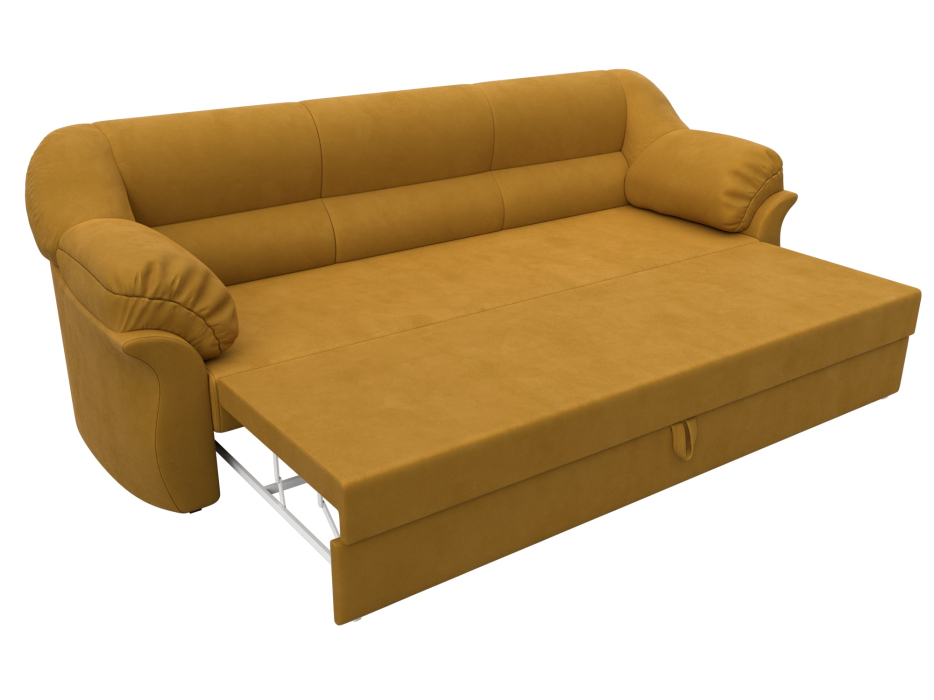 Диваны кровати со спальным местом, Диван прямой Карнелла, велюр BRUT