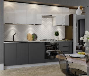 Кухонный гарнитур Калипсо 2,6 м
