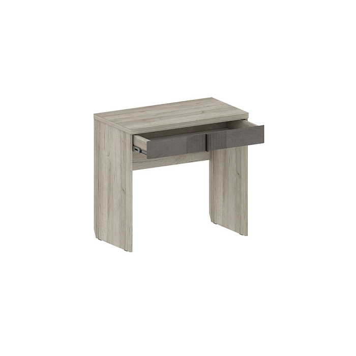 Туалетные столики, Туалетный стол Шер ТС-2301, дуб апрель темный, лофт голдэн пэлас